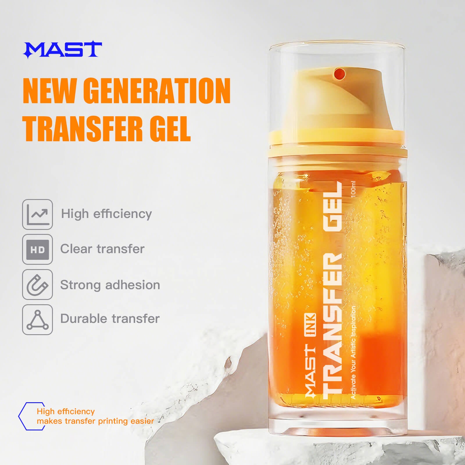 MAST Tattoo Stencil Transfer Gel – Professional