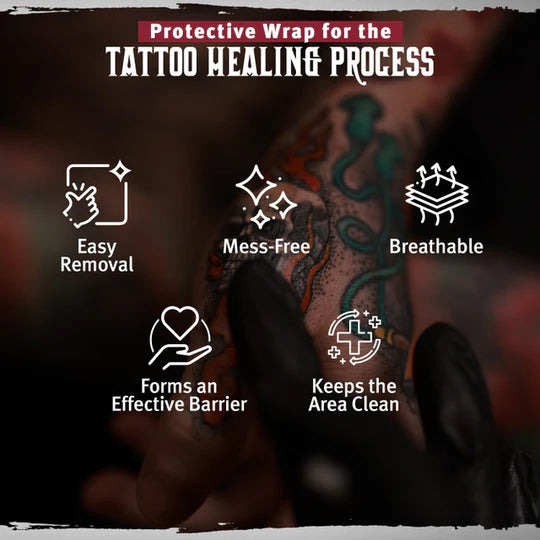 Hustle Butter Tattoo Aftercare Wrap 15.24cmx2m