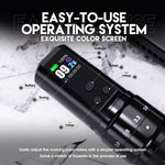Tattoo Kit | Dragonhawk Mast Fold 2 Pro Machine Pen Wireless Professional Bundle