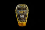 Honey Stencil professional product with honeycomb design on a white background